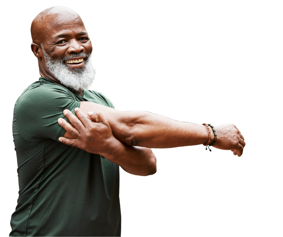 Strong healthy man