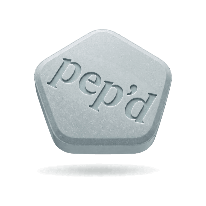 Pep’d Finasteride + Minoxidil Rx product cutout