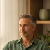 Stock portrait of a person, standing in for a Get Pep’d care team avatar, not an actual clinician