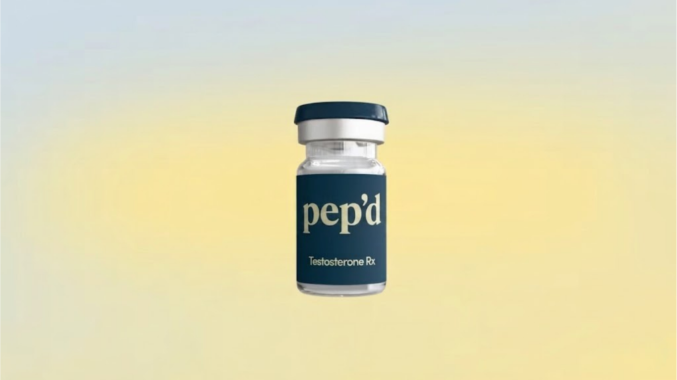 Pep’d Testosterone Rx vial